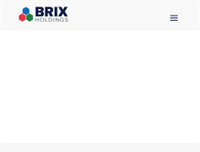 Tablet Screenshot of brixholdings.com